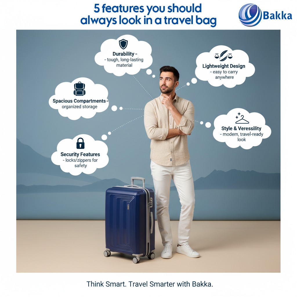 5 Features You Should Always Look for in a Travel Bag